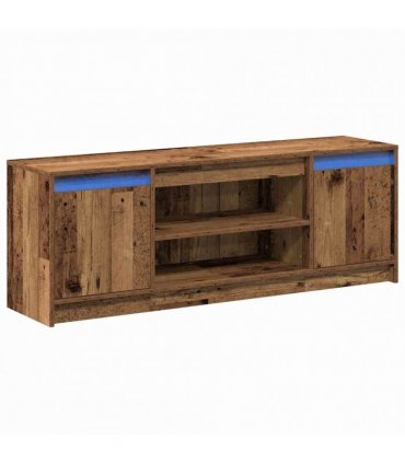 vidaXL TV Units Brown 139.5 x 34 x 50 cm Engineered wood