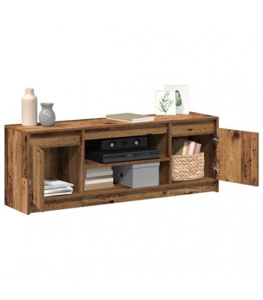 vidaXL TV Units Brown 139.5 x 34 x 50 cm Engineered wood