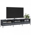 vidaXL TV Cabinet Anthracite 202x39x43.5 cm Cold-rolled Steel