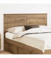 vidaXL Headboard Artisan Oak 100 cm Engineered Wood