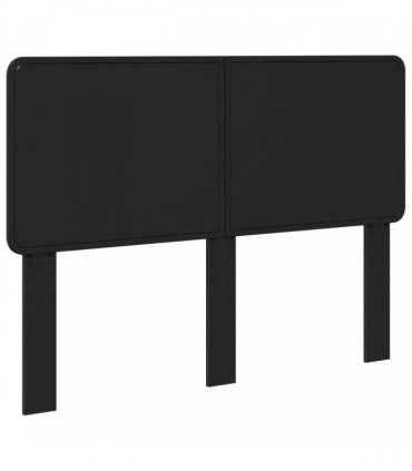 vidaXL Headboard Black Oak Engineered wood