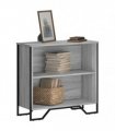 vidaXL Bookcase Grey Sonoma 80x31x74.5 cm Engineered Wood