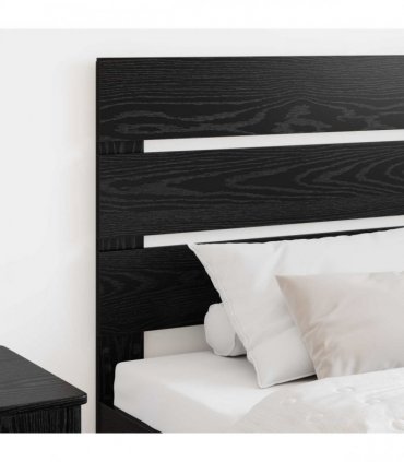 vidaXL Headboard Black Oak Engineered Wood