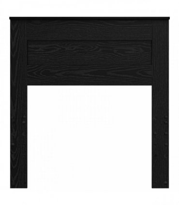 vidaXL Headboard Black Oak Engineered wood