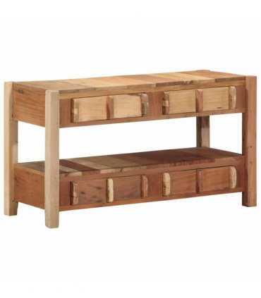 vidaXL TV Cabinet with Drawer Brown 83 x 33 x 46 cm Solid Reclaim Wood