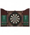 vidaXL Professional Dart Set with Dartboard and Cabinet Sisal Steel