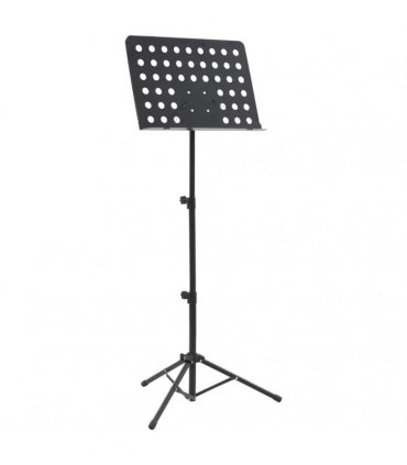 vidaXL Music Book Stand Black Steel