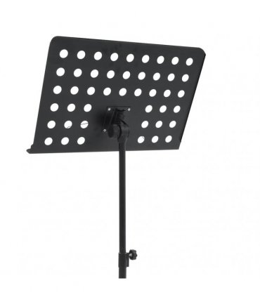 vidaXL Music Book Stand Black Steel
