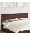 vidaXL Headboard Brown Oak Engineered wood