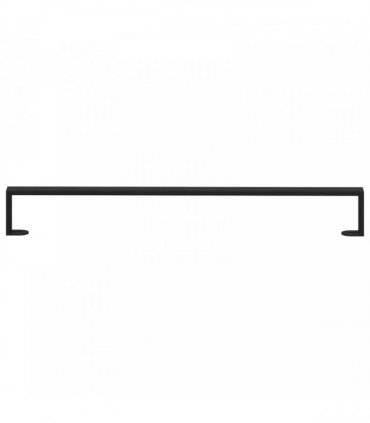 vidaXL Furniture Feet 12 pcs Black 796 x 40.5 x 100 mm Iron