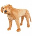 vidaXL Standing Plush Toy Labrador Dog Light Brown XXL