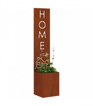 vidaXL Garden Privacy Screen Rusty 32 x 32 x 150 cm Weathering steel