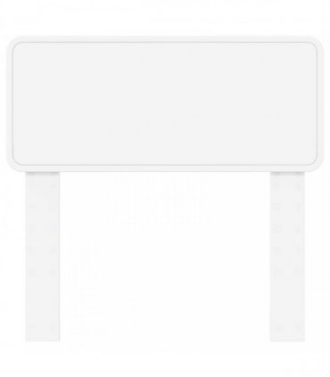 vidaXL Headboard White Engineered wood