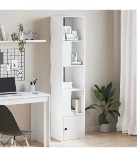 vidaXL Bookcase White 40x36x189 cm Engineered Wood