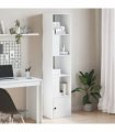 vidaXL Bookcase White 40x36x189 cm Engineered Wood