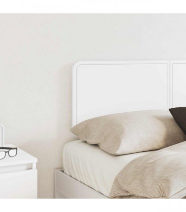 vidaXL Headboard White Engineered wood