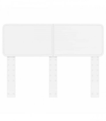 vidaXL Headboard White Engineered wood
