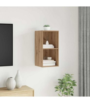 vidaXL TV Cabinet Set Artisan Oak 37 x 37 x 72 cm Engineered Wood