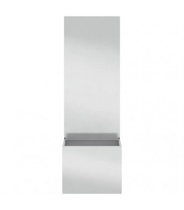 vidaXL Garden Privacy Screen Sliver 50 x 32 x 150 cm Stainless steel
