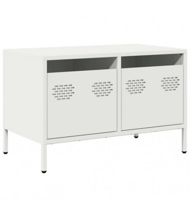 vidaXL TV Cabinet White 68x39x43.5 cm Cold-rolled Steel