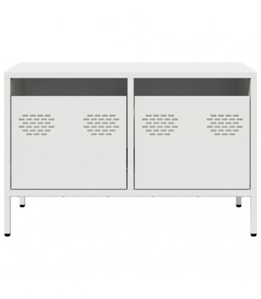 vidaXL TV Cabinet White 68x39x43.5 cm Cold-rolled Steel