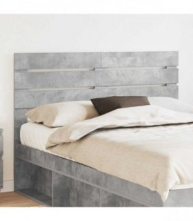 vidaXL Headboard Concrete Grey Engineered wood
