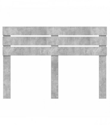 vidaXL Headboard Concrete Grey Engineered wood