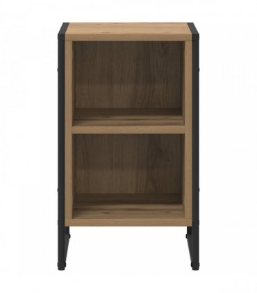 vidaXL Bedside Table Artisian Oak 39.5 x 30 x 50 cm Engineered Wood