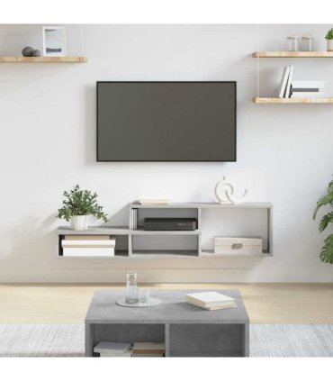 vidaXL Wall TV Stand 120 x 25 x 28.5 cm Engineered Wood