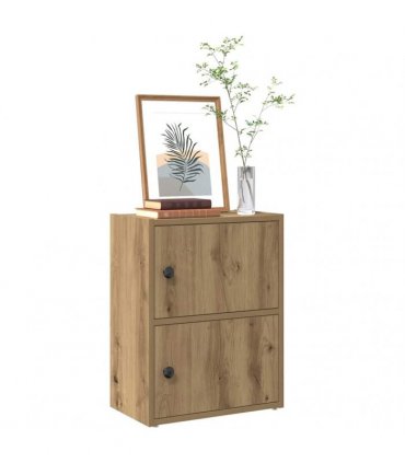 vidaXL Bookcase Artisan Oak 40x24x52 cm Engineered Wood