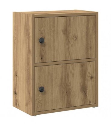 vidaXL Bookcase Artisan Oak 40x24x52 cm Engineered Wood