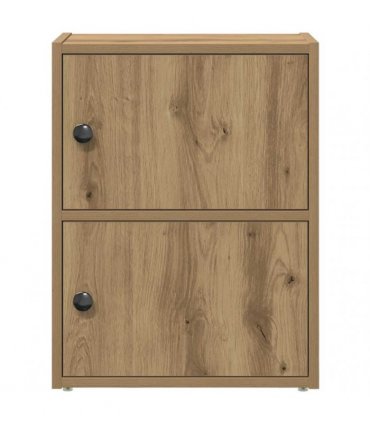 vidaXL Bookcase Artisan Oak 40x24x52 cm Engineered Wood