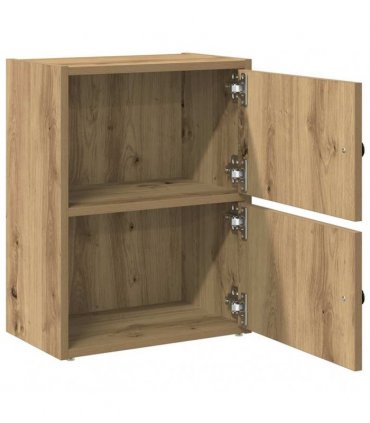 vidaXL Bookcase Artisan Oak 40x24x52 cm Engineered Wood
