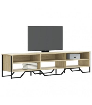 vidaXL TV Cabinet Sonoma Oak 180x34x41 cm Engineered Wood