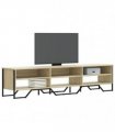 vidaXL TV Cabinet Sonoma Oak 180x34x41 cm Engineered Wood