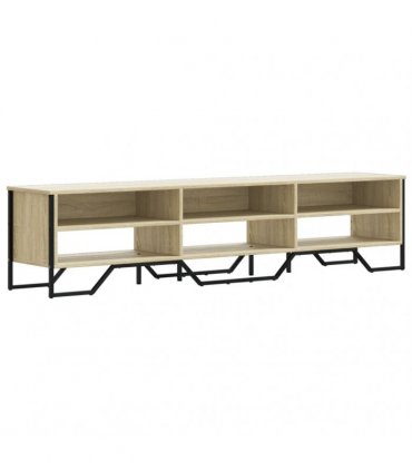 vidaXL TV Cabinet Sonoma Oak 180x34x41 cm Engineered Wood