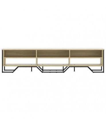 vidaXL TV Cabinet Sonoma Oak 180x34x41 cm Engineered Wood