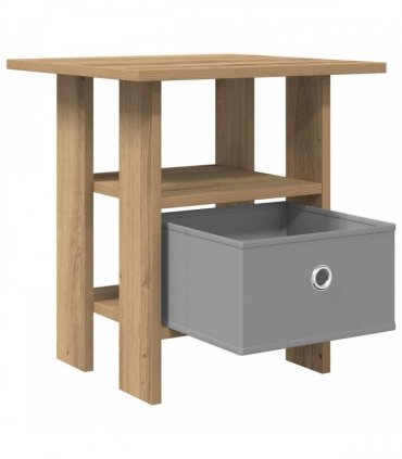 vidaXL Bedside Table 2 pcs Artisan Oak 41 x 40 x 45 cm Engineered Wood