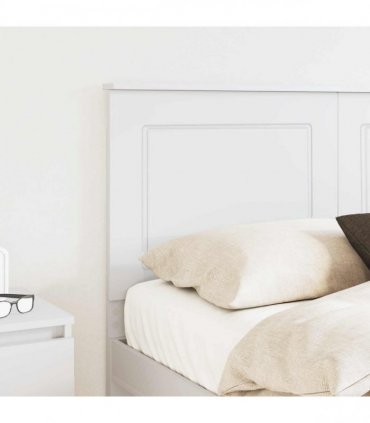 vidaXL Headboard White 100 cm Engineered Wood