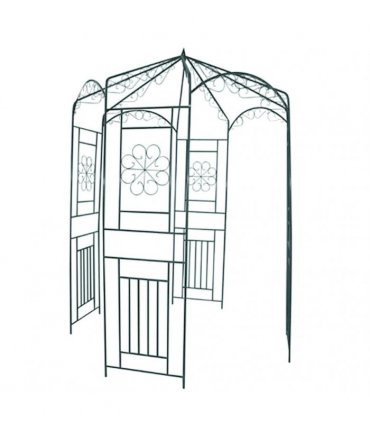 vidaXL Garden Arch 250 cm Dark Green