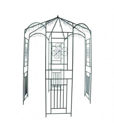 vidaXL Garden Arch 250 cm Dark Green