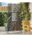 vidaXL Privacy Screen 100 x 50 x 180 cm Steel Black