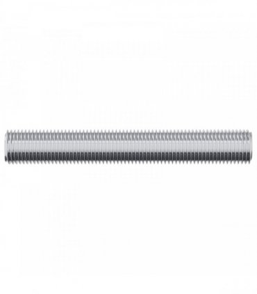 vidaXL Threaded Rod 1000 pcs Silver Steel