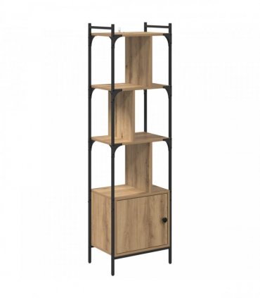 vidaXL Bookcase Artisan Oak 44.5 x 30 x 154.5 cm Engineered Wood