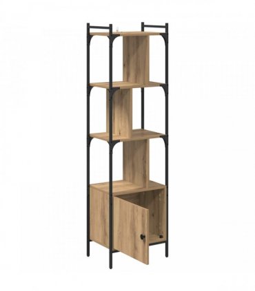 vidaXL Bookcase Artisan Oak 44.5 x 30 x 154.5 cm Engineered Wood