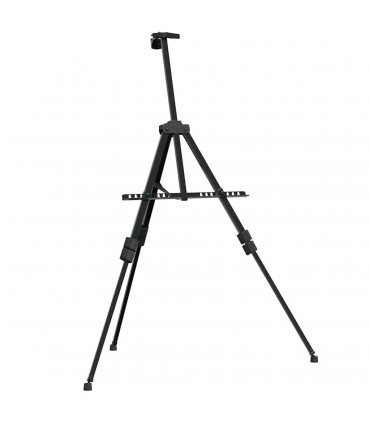 vidaXL Adjustable Display Easel Black Metal