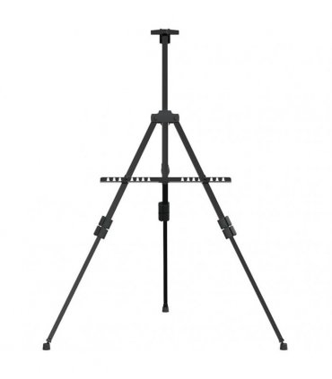 vidaXL Adjustable Display Easel Black Metal
