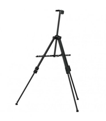 vidaXL Adjustable Display Easel Black Metal