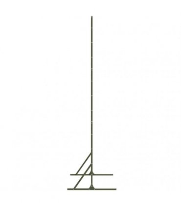 vidaXL Privacy Screen 100 x 50 x 180 cm Steel Olive Green