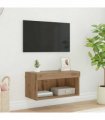 vidaXL TV Cabinet Set Artisan Oak 60 x 30 x 30 cm Engineered Wood